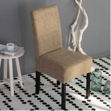 Extraíble Lino Spandex estiramiento silla cubierta banda elástica aplicar a restaurante banquete de boda Hotel Silla de comedor ali-78281659